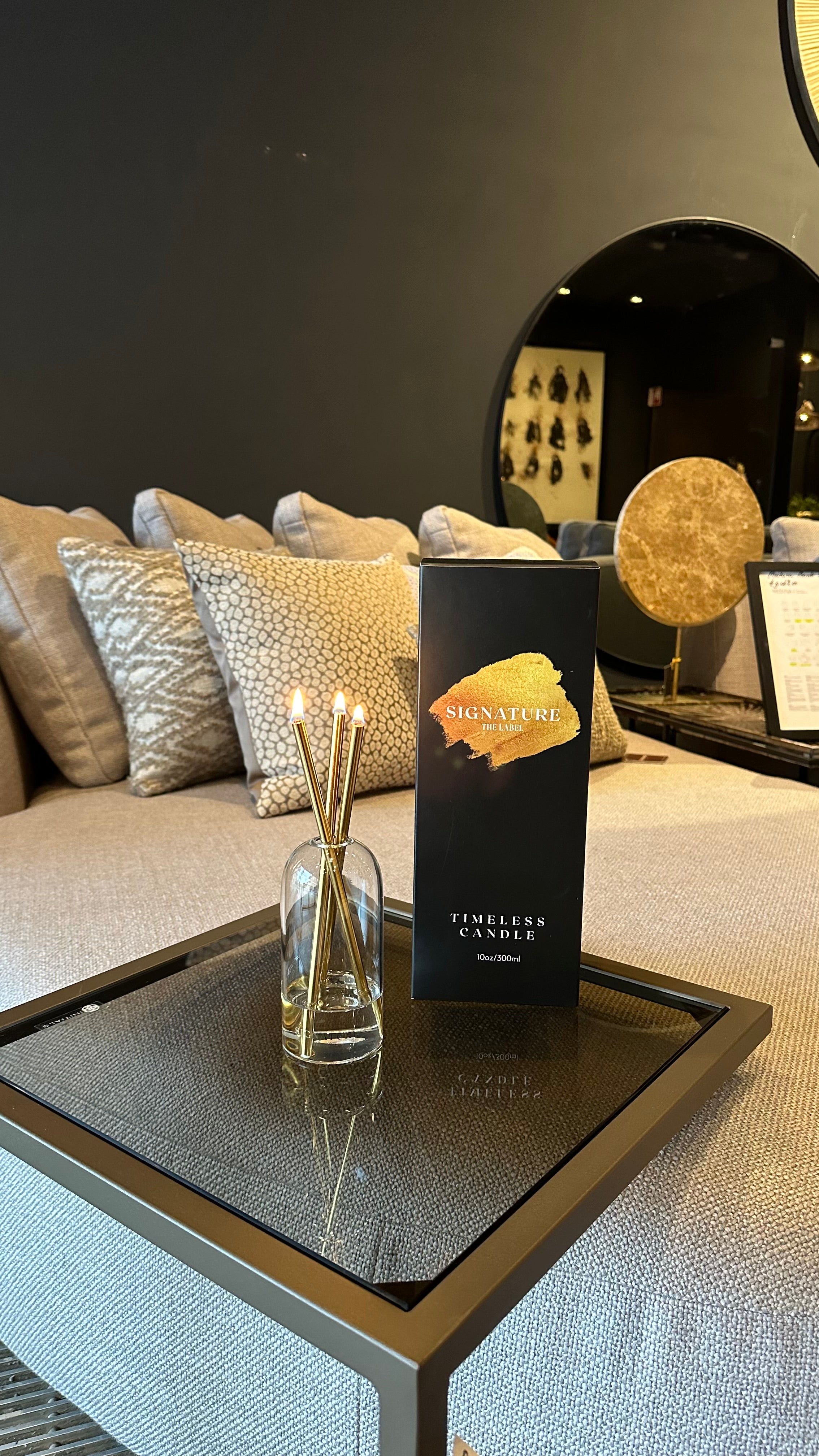 Timeless Candle – Signature the label